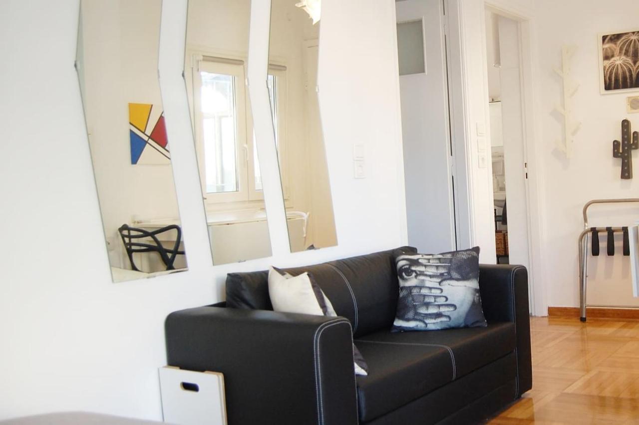 The Cactus Apartment With Large Sunny Balcony Atenas Exterior foto